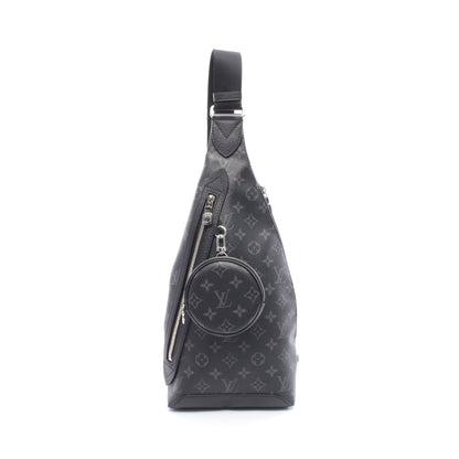 デュオ スリングバッグ タイガラマ ボディバッグ PVC レザー ブラック ルイヴィトン バッグ LOUIS VUITTON