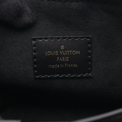 ノエパース LVチャーム モノグラムリバース ショルダーバッグ PVC レザー ブラウン ブラック ルイヴィトン バッグ LOUIS VUITTON