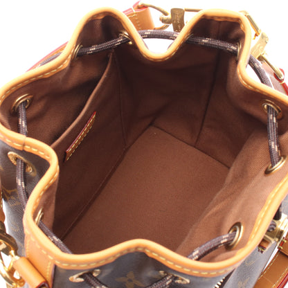 ノエカーゴ モノグラムアーカイヴ ハンドバッグ PVC レザー ブラウン 2WAY ルイヴィトン バッグ LOUIS VUITTON