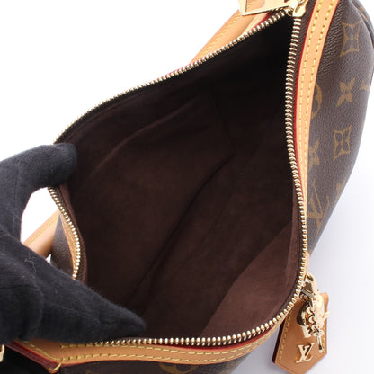 ルーピング モノグラム ショルダーバッグ PVC レザー ブラウン ルイヴィトン バッグ LOUIS VUITTON