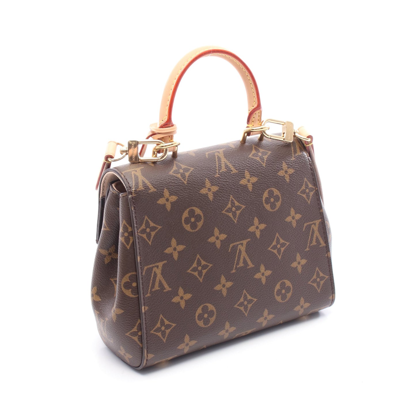 クリュニー MINI モノグラム ハンドバッグ PVC レザー ブラウン 2WAY ルイヴィトン バッグ LOUIS VUITTON