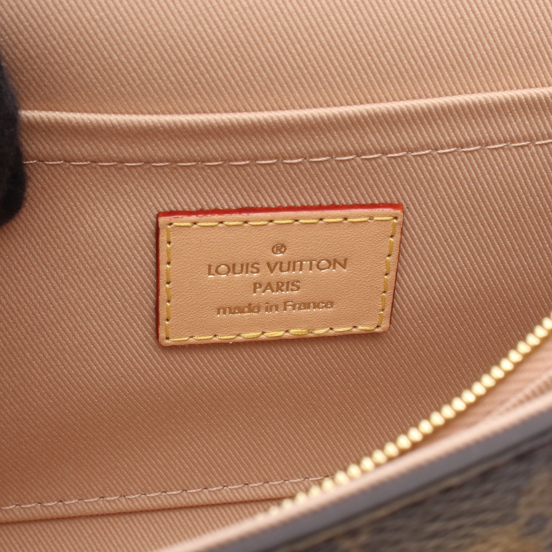 クリュニー MINI モノグラム ハンドバッグ PVC レザー ブラウン 2WAY