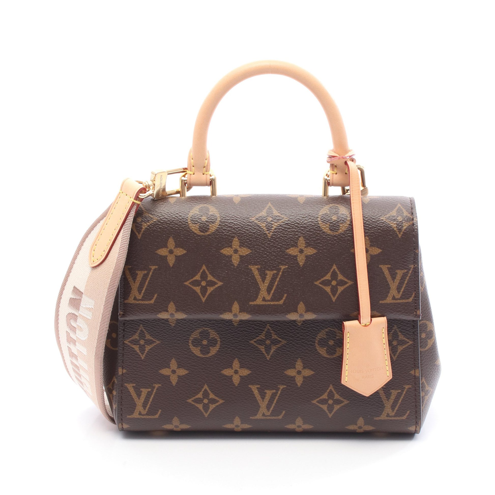 クリュニー MINI モノグラム ハンドバッグ PVC レザー ブラウン 2WAY ルイヴィトン バッグ LOUIS VUITTON