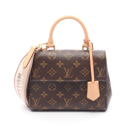 クリュニー MINI モノグラム ハンドバッグ PVC レザー ブラウン 2WAY ルイヴィトン バッグ LOUIS VUITTON