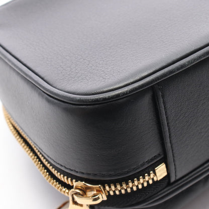 ユーティリティ クロスボディ ショルダーバッグ レザー ブラック ルイヴィトン バッグ LOUIS VUITTON