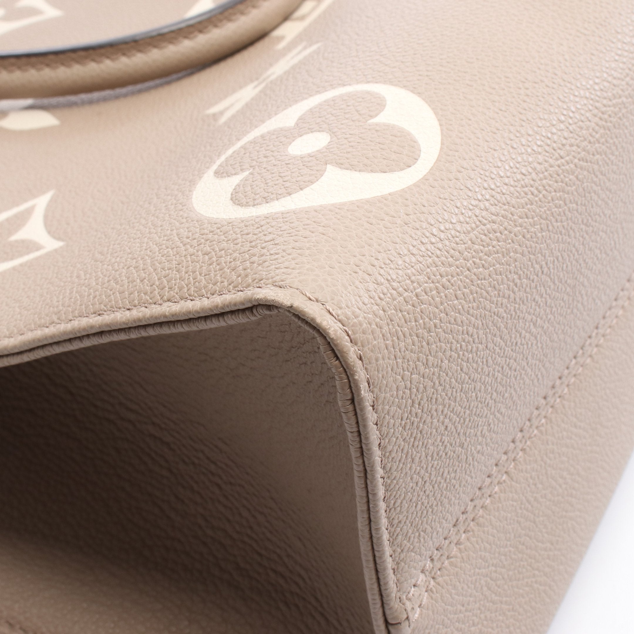 オンザゴーMM バイカラー モノグラムアンプラント トゥルトレール