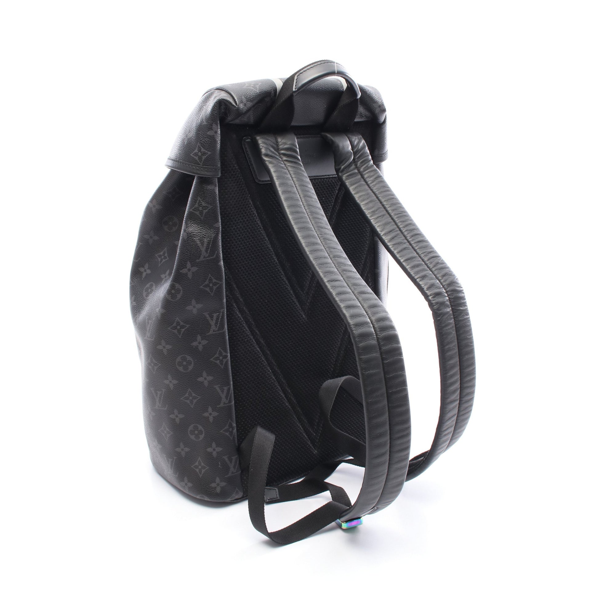 LOUIS VUITTON × fragment design ザック モノグラムエクリプス バックパック リュックサック PVC レザー ブラック ルイヴィトン バッグ LOUIS VUITTON