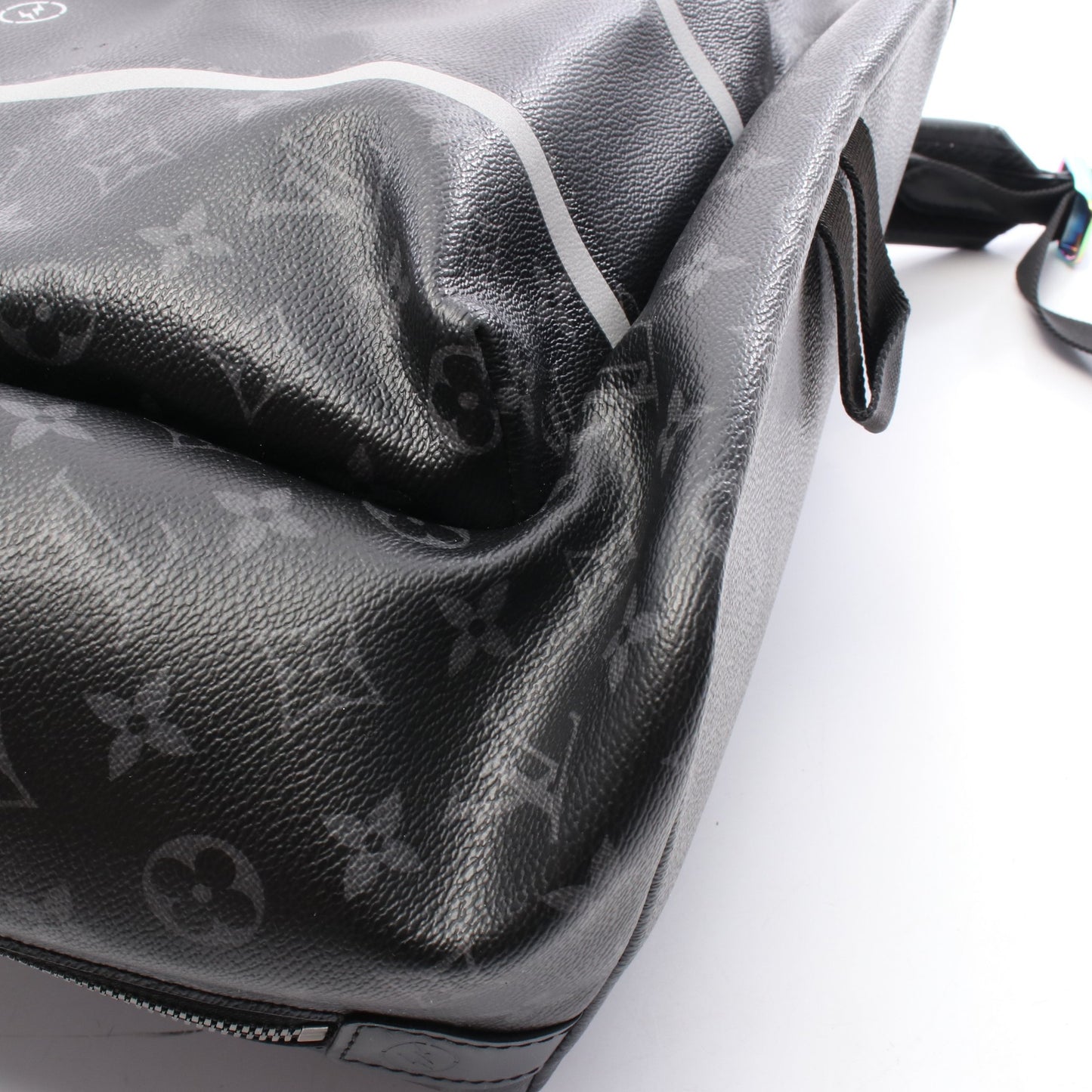 LOUIS VUITTON × fragment design ザック モノグラムエクリプス バックパック リュックサック PVC レザー ブラック ルイヴィトン バッグ LOUIS VUITTON