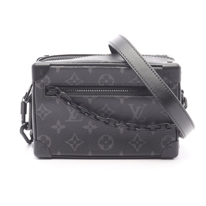 ミニ ソフトトランク モノグラムエクリプス チェーンショルダーバッグ PVC レザー ブラック ルイヴィトン バッグ LOUIS VUITTON
