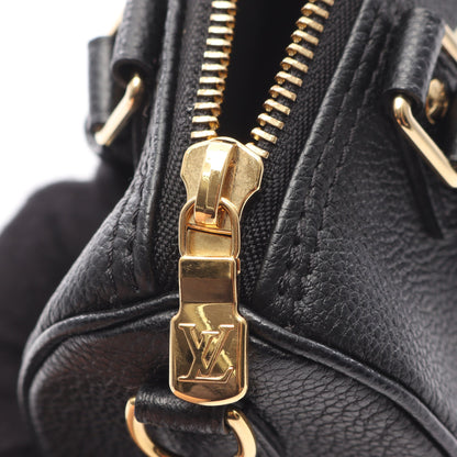 ナノスピーディ バイカラーモノグラムアンプラント ハンドバッグ レザー ブラック ベージュ 2WAY ルイヴィトン バッグ LOUIS VUITTON