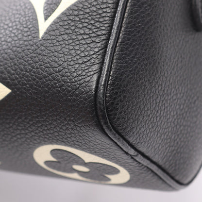 ナノスピーディ バイカラーモノグラムアンプラント ハンドバッグ レザー ブラック ベージュ 2WAY ルイヴィトン バッグ LOUIS VUITTON