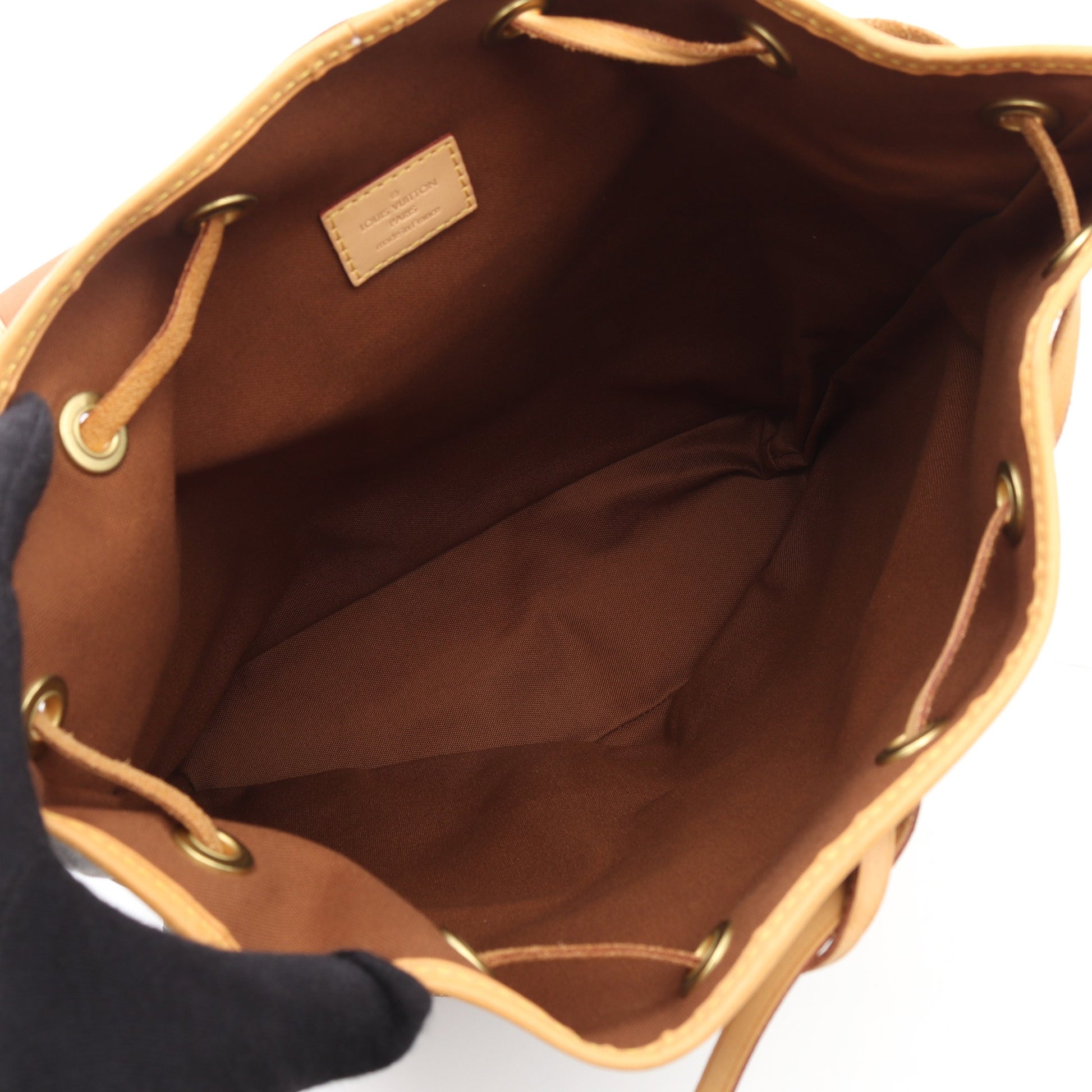サックアド ボスフォール モノグラム バックパック リュックサック PVC レザー ブラウン ルイヴィトン バッグ LOUIS VUITTON