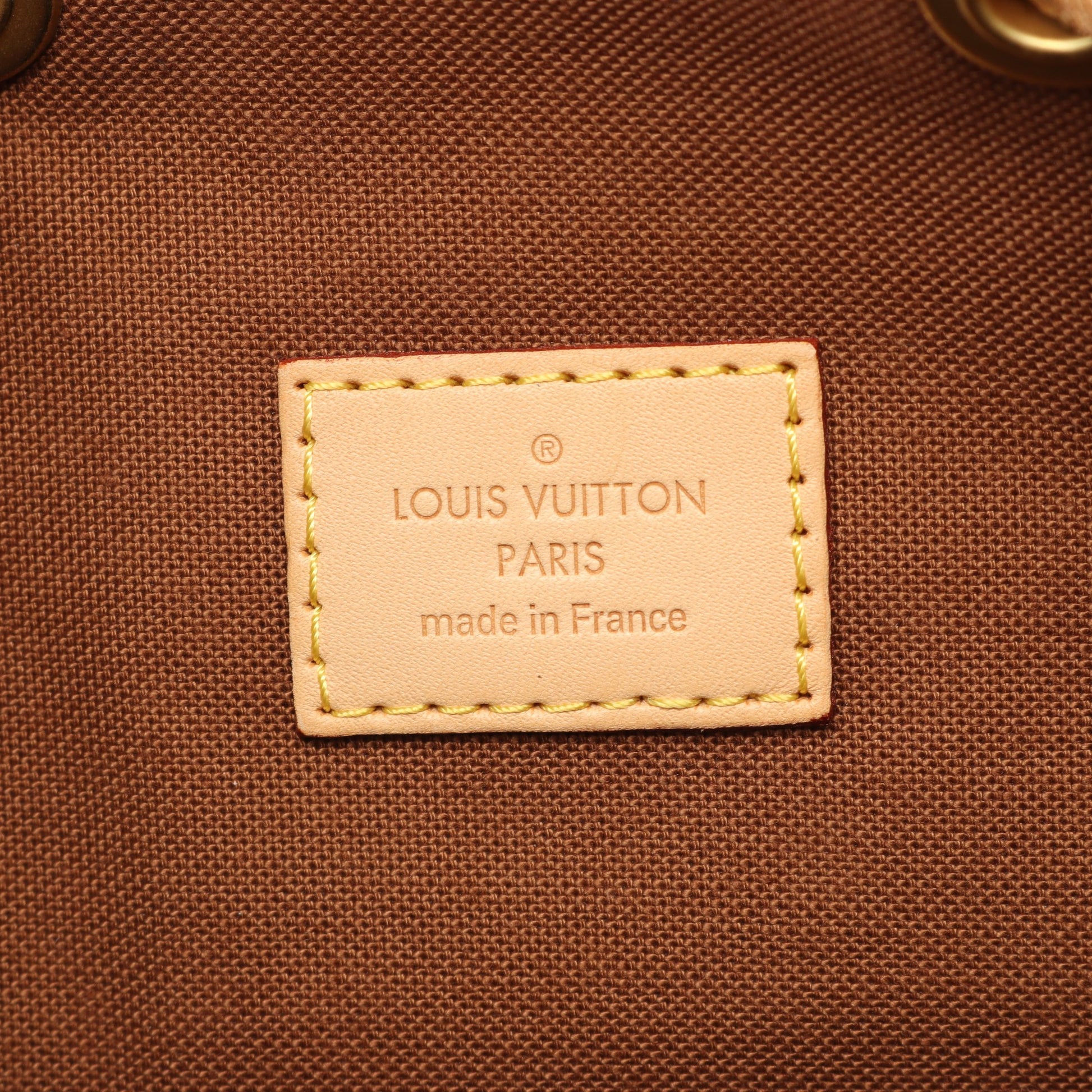 サックアド ボスフォール モノグラム バックパック リュックサック PVC レザー ブラウン ルイヴィトン バッグ LOUIS VUITTON