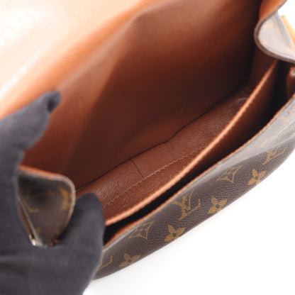 カルトシエールMM モノグラム ショルダーバッグ PVC レザー ブラウン ルイヴィトン バッグ LOUIS VUITTON