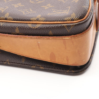 カルトシエールMM モノグラム ショルダーバッグ PVC レザー ブラウン ルイヴィトン バッグ LOUIS VUITTON