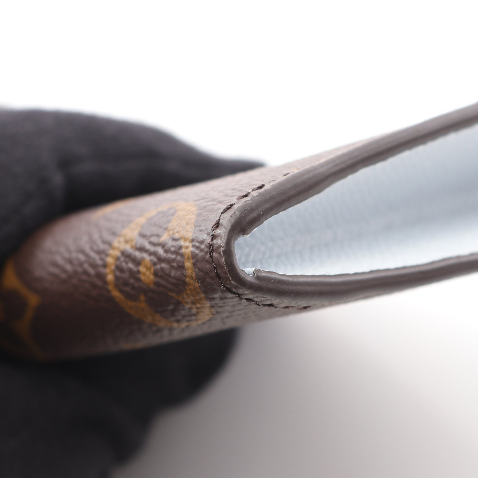 ポルトフォイユ ノア コンパクト モノグラム コンパクトウォレット コインケース PVC ブラウン 日本限定