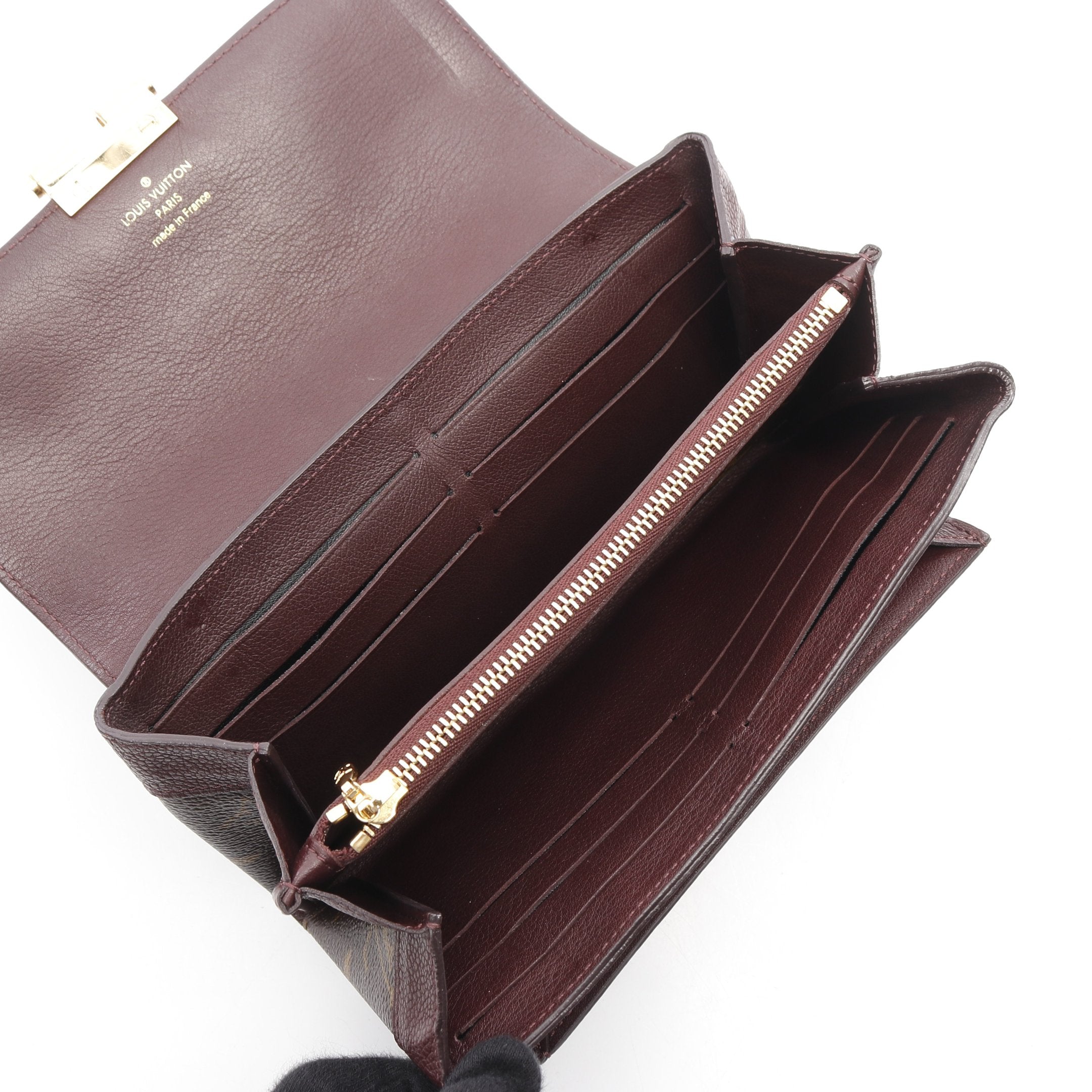 【 ココモカショコラ様】 ルイヴィトン ポルトフォイユ エリゼ ボルドー 長財布 ルイヴィトン モノグラム ルイヴィトン ポルトフォイユ エリゼ 長財布