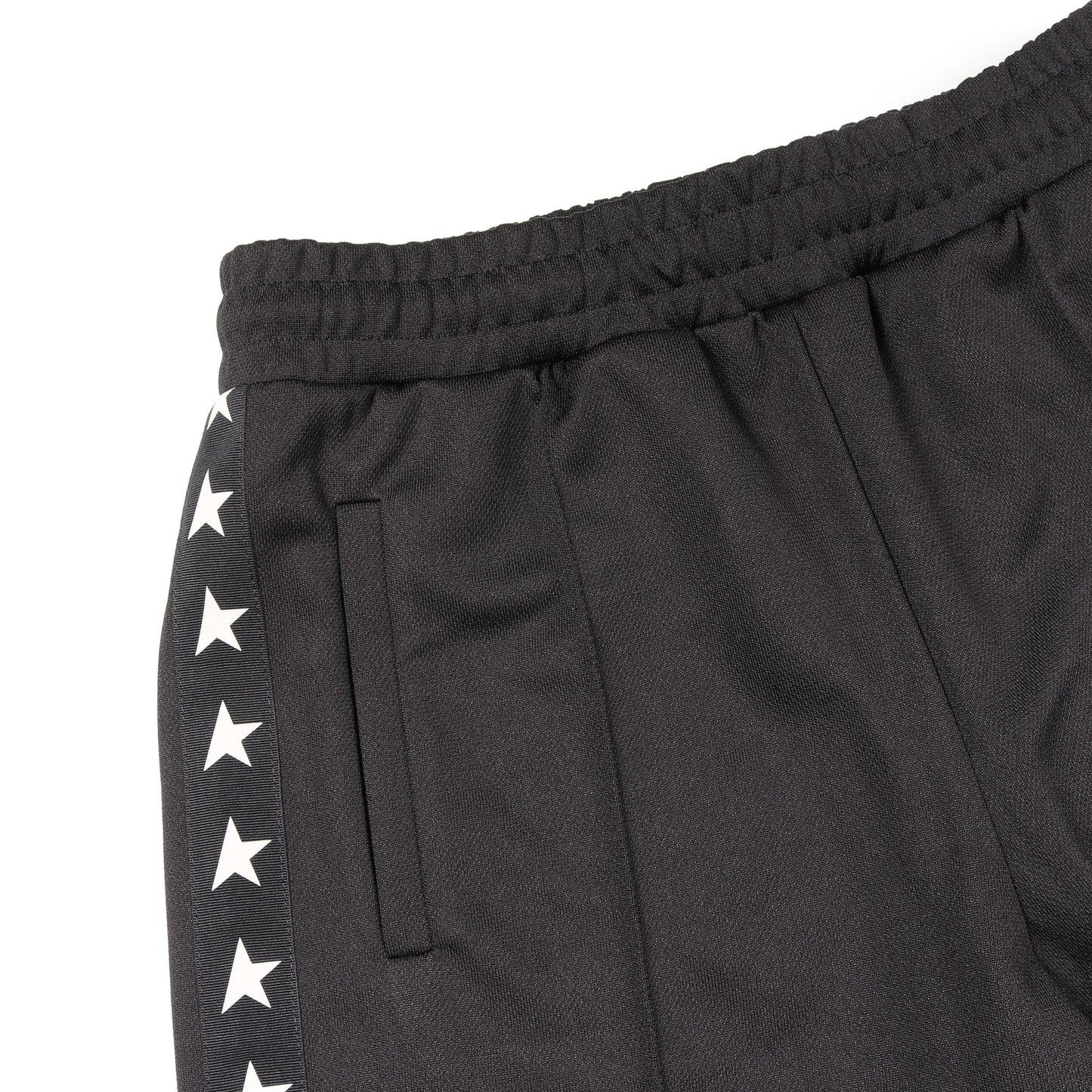 Star Tape トラックパンツ ジョガーパンツ ブラック ホワイト ゴールデングース ボトムス GOLDEN GOOSE