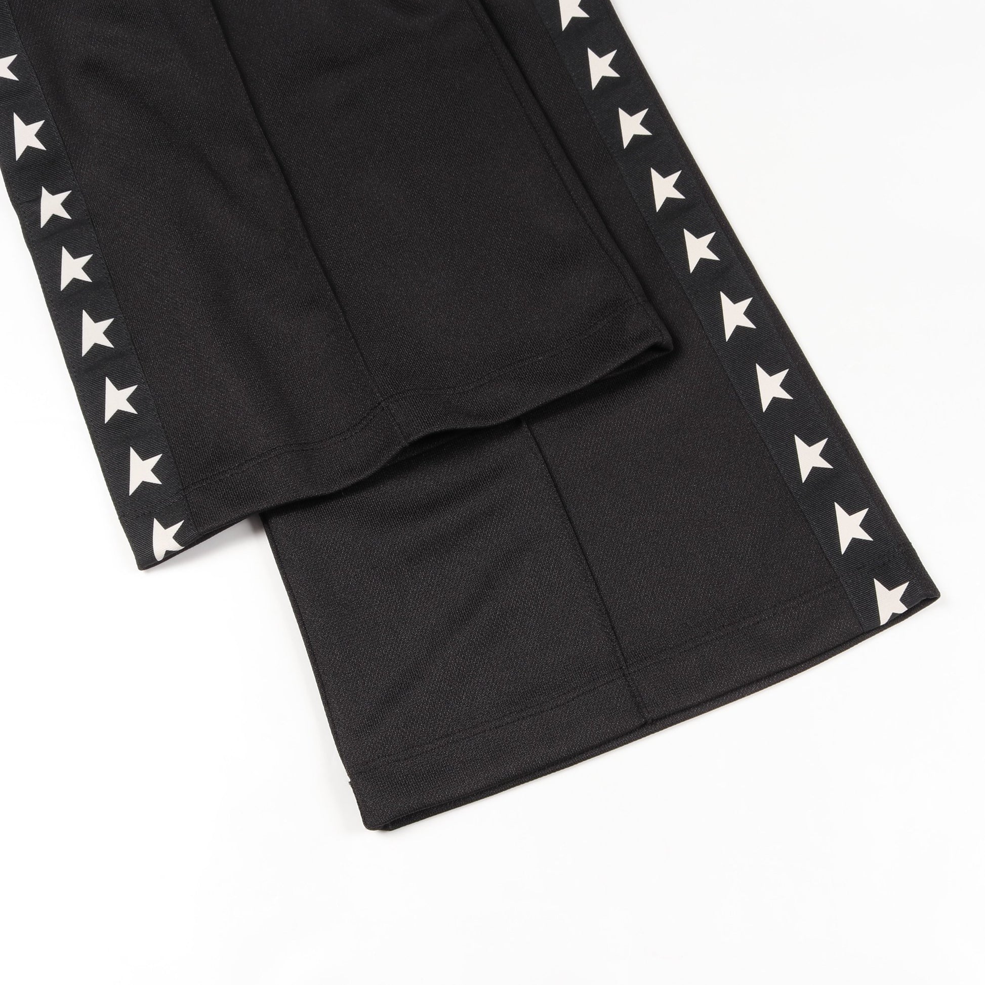 Star Tape トラックパンツ ジョガーパンツ ブラック ホワイト ゴールデングース ボトムス GOLDEN GOOSE