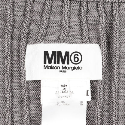 ニット スカート レーヨン グレー エムエムシックスメゾンマルジェラ ボトムス MM6 MAISON MARGIELA
