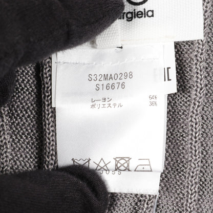 ニット スカート レーヨン グレー エムエムシックスメゾンマルジェラ ボトムス MM6 MAISON MARGIELA