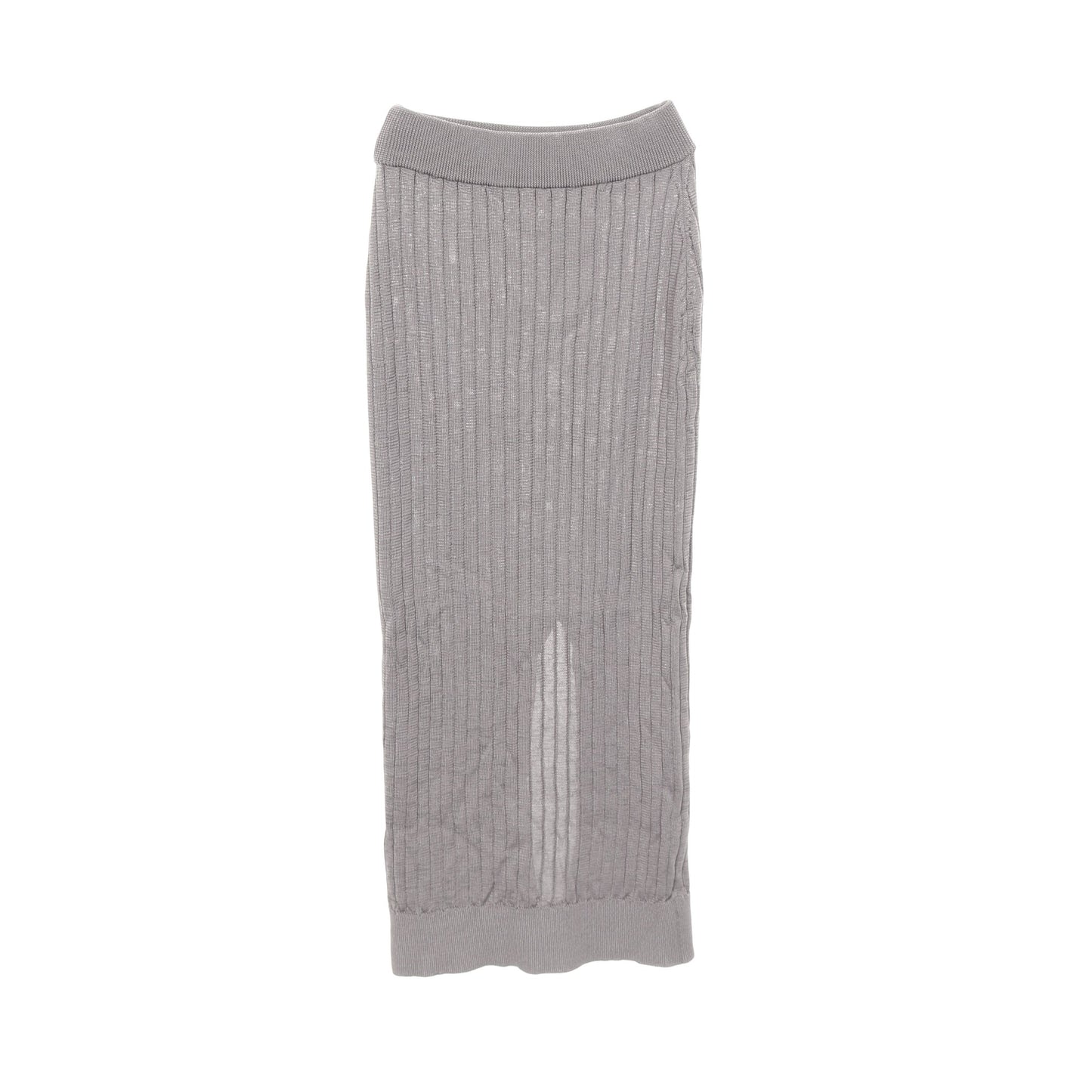 ニット スカート レーヨン グレー エムエムシックスメゾンマルジェラ ボトムス MM6 MAISON MARGIELA