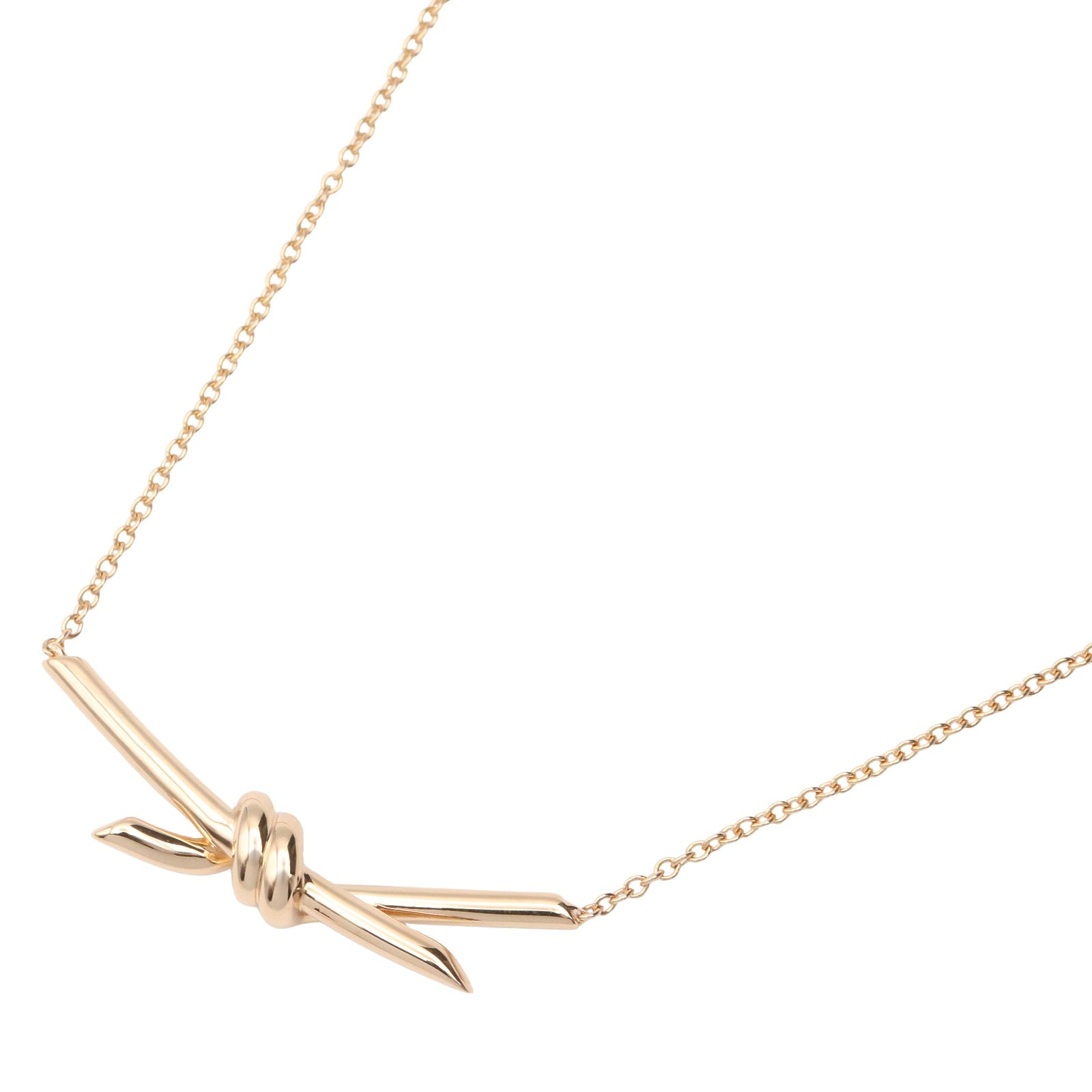 ノット ネックレス ネックレス K18PG（ピンクゴールド） ゴールド ティファニー アクセサリー TIFFANY & Co.