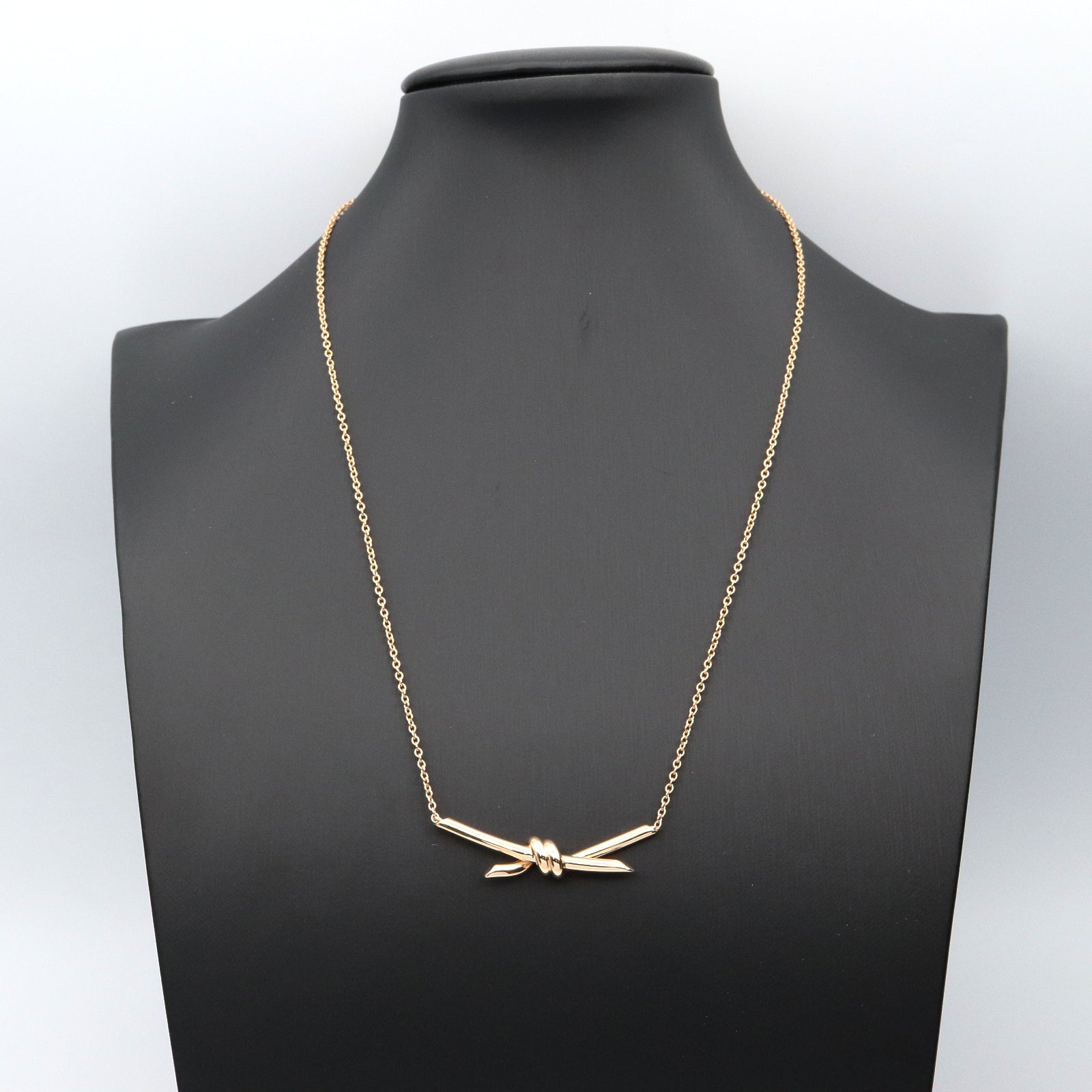 ノット ネックレス ネックレス K18PG（ピンクゴールド） ゴールド ティファニー アクセサリー TIFFANY & Co.