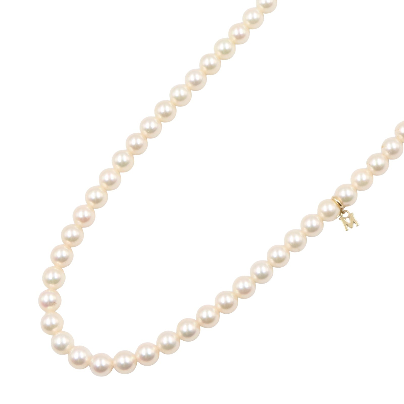 パール ネックレス ネックレス K18（イエローゴールド） パール ホワイト ミキモト アクセサリー MIKIMOTO