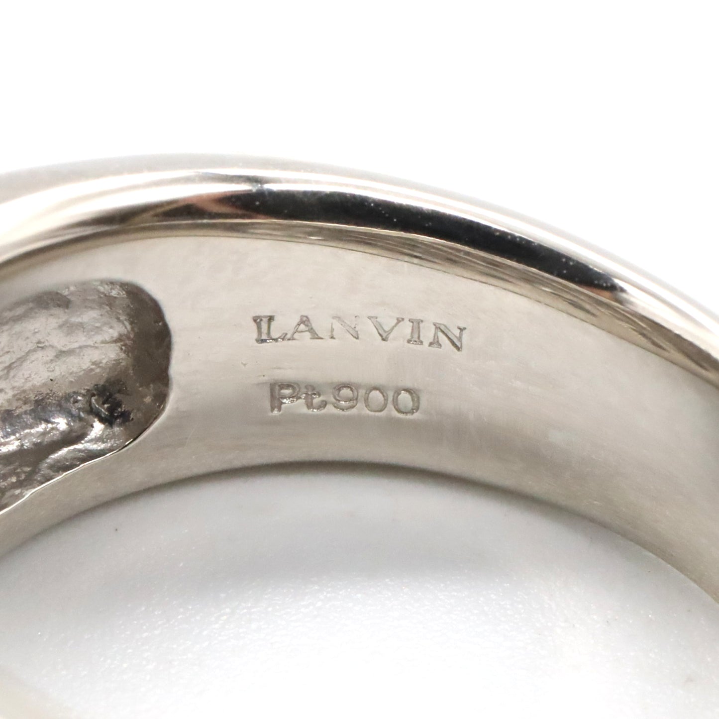 ダイヤ リング リング 指輪 Pt900プラチナ ダイヤモンド クリア ランバン アクセサリー LANVIN