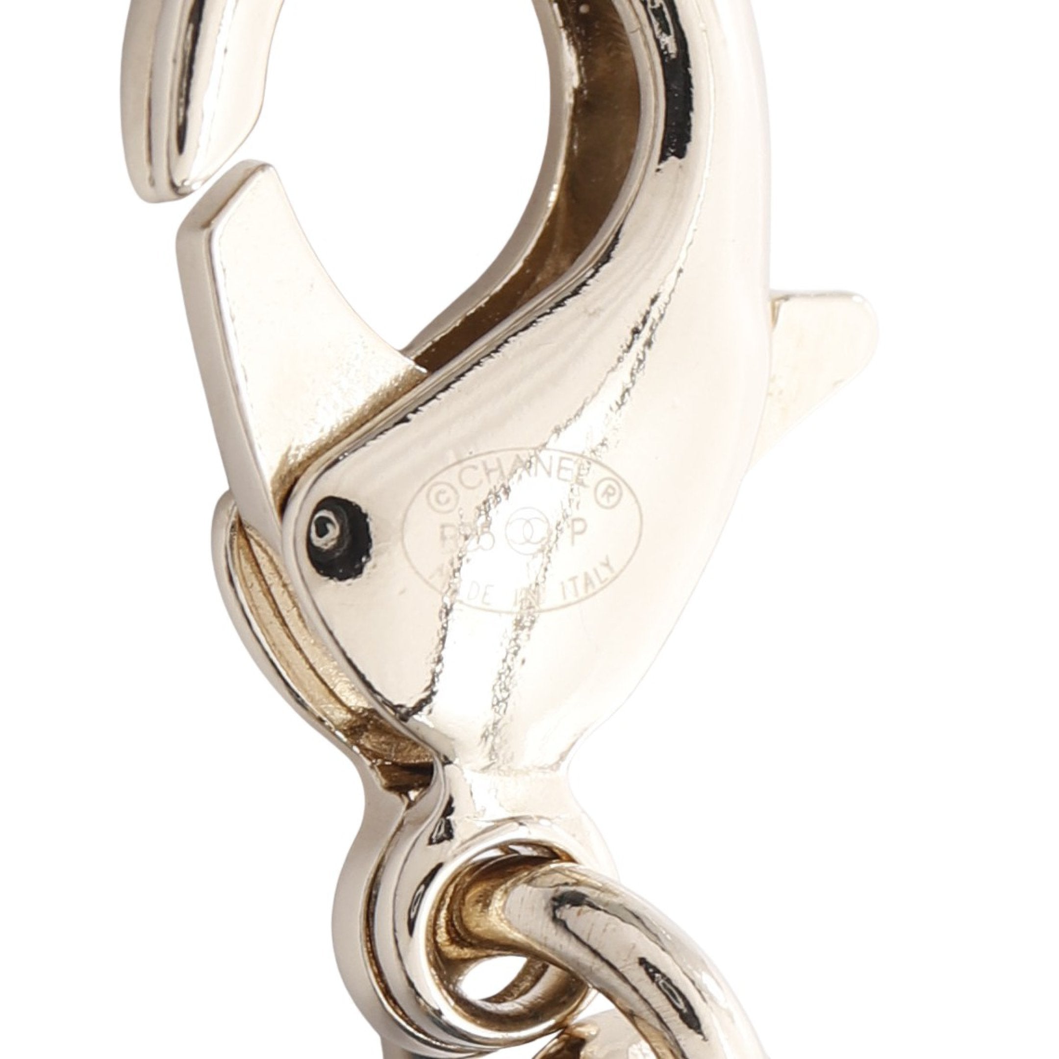 ココマーク チェーン ベルト デニム GP ライトブルー ゴールド金具