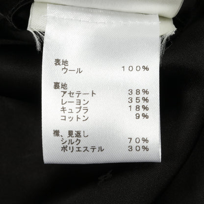 チェスターコート ウール ブラック ダブルブレスト ルイヴィトン アウター LOUIS VUITTON