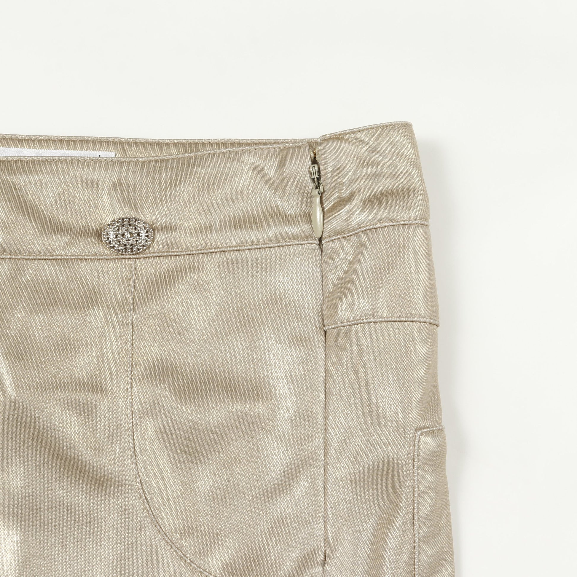 ココマークボタン パンツ ゴールド シャネル ボトムス CHANEL