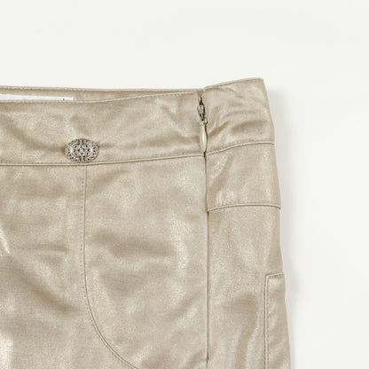 ココマークボタン パンツ ゴールド シャネル ボトムス CHANEL