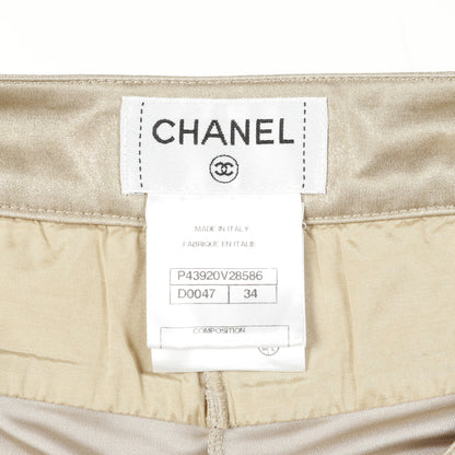 ココマークボタン パンツ ゴールド シャネル ボトムス CHANEL