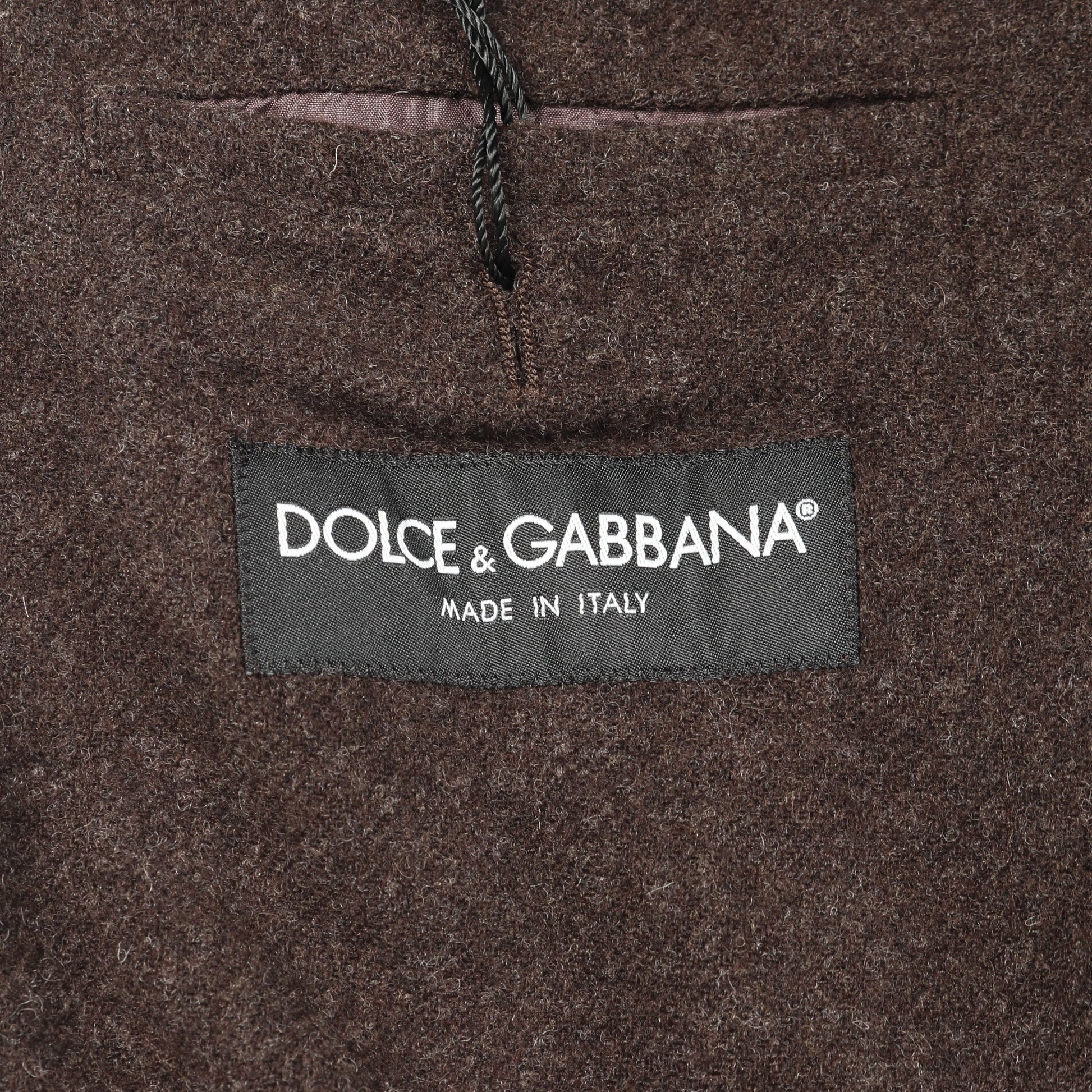 ダブルブレスト テーラードジャケット ウール ブラウン ドルチェアンドガッバーナ アウター DOLCE&GABBANA