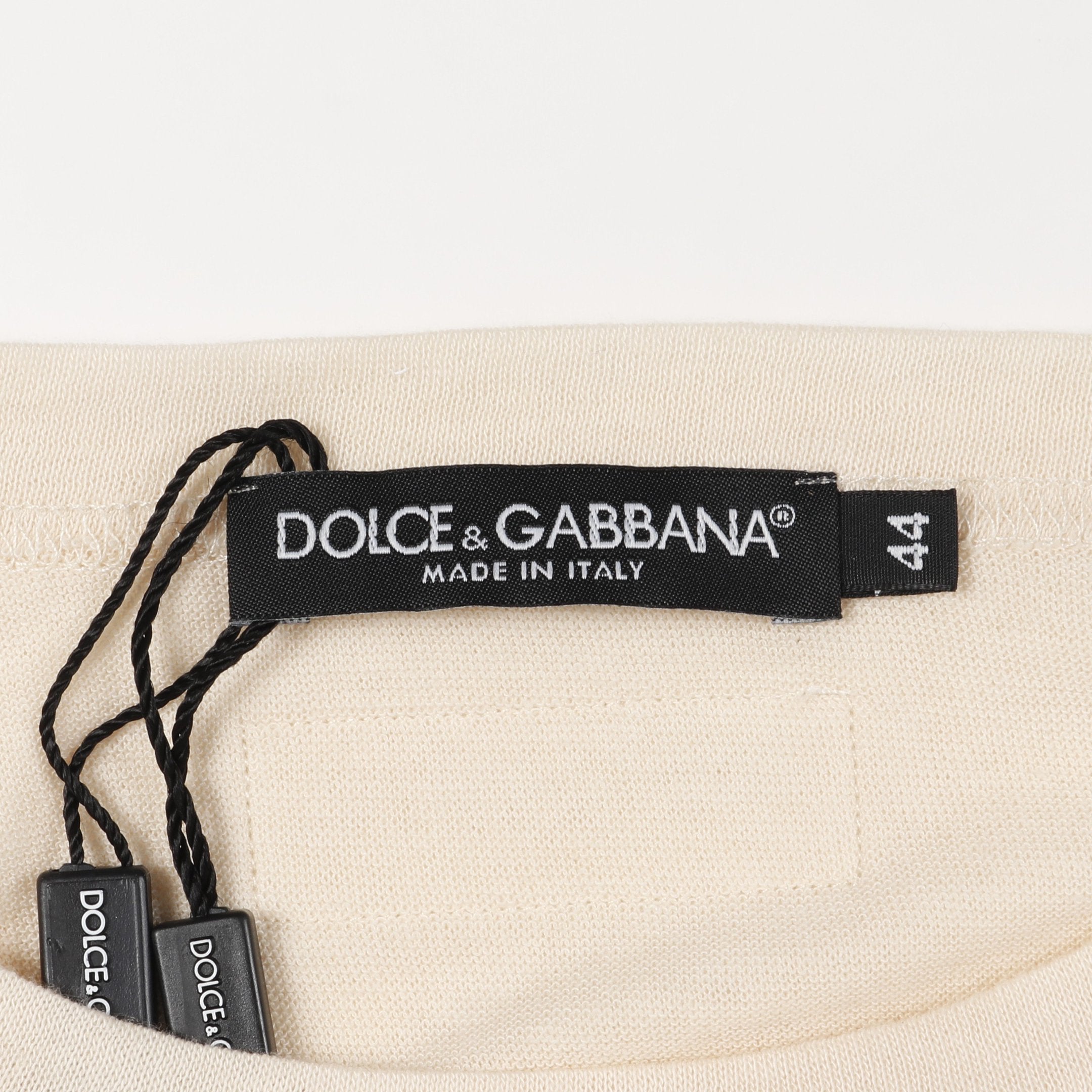 ドルチェアンドガッバーナ DOLCE & GABBANA ニット 衣料品 トップス コットン カシミヤ メンズ ベージュ系 【中古】 ニット クルーネック コットン カシミヤ ライトベージュ ドルチェ