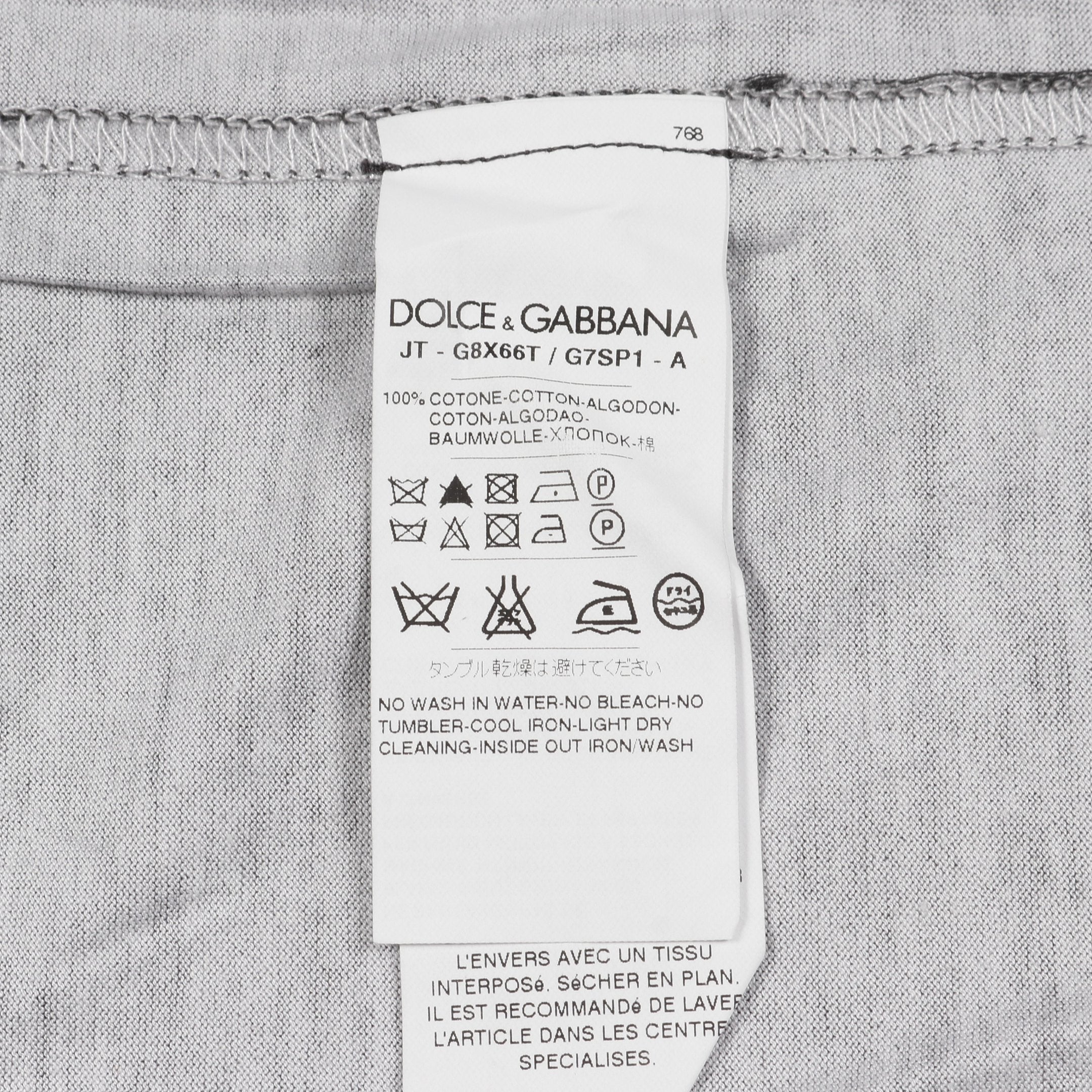 Tシャツ Vネック 半袖 コットン ブラック ドルチェアンド