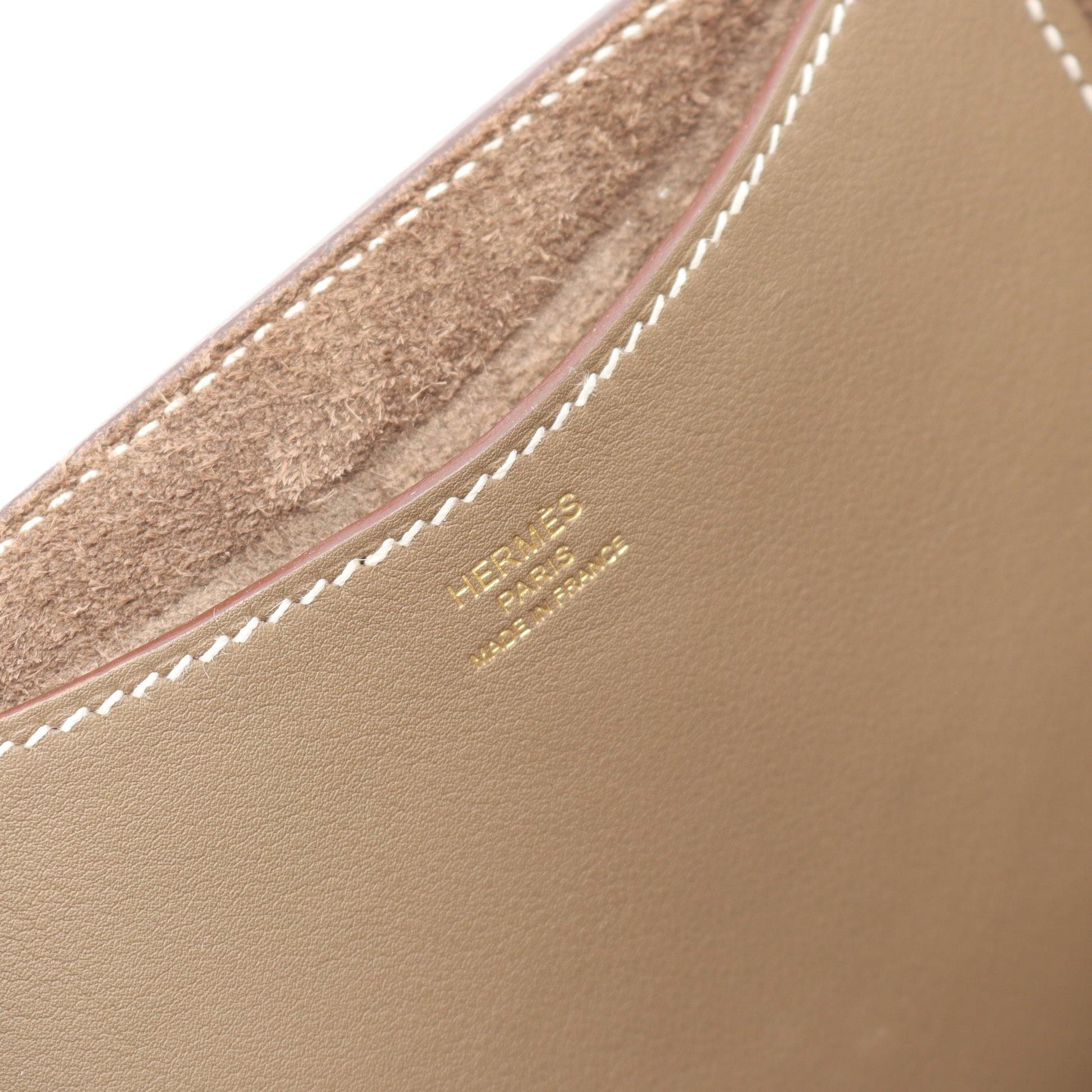 インザループ23 エトゥープ ハンドバッグ トリヨンクレマンス グレーブラウン ゴールド金具 W刻印 エルメス バッグ HERMES