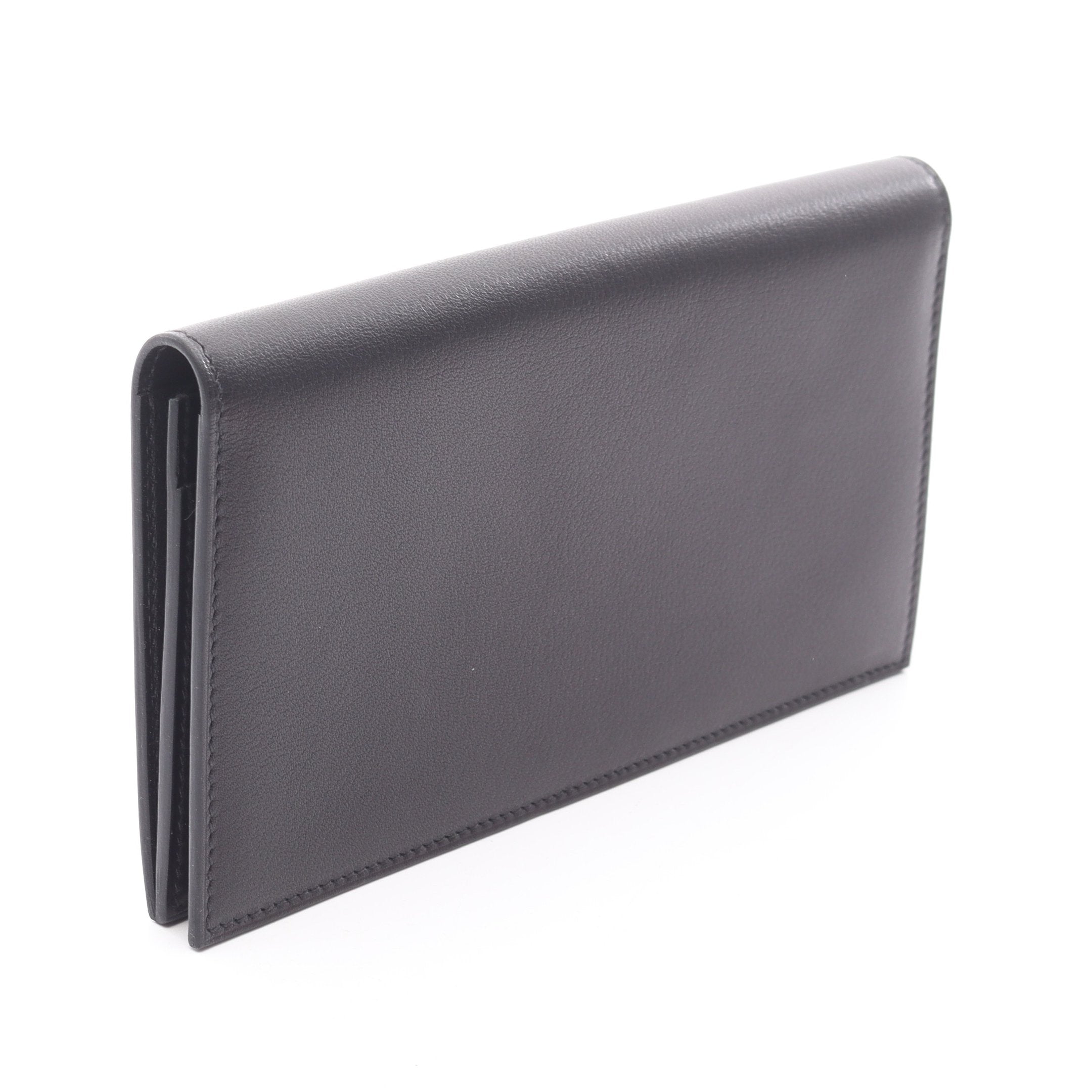 HERMES エルメス シチズン ツイル ロング シルクイン 2つ折札入れ 二つ折り長財布 レザー グラファイト ダークグレー エルメス(HERMES)エルメス シチズンツイル ロング シルクイン 二つ折り