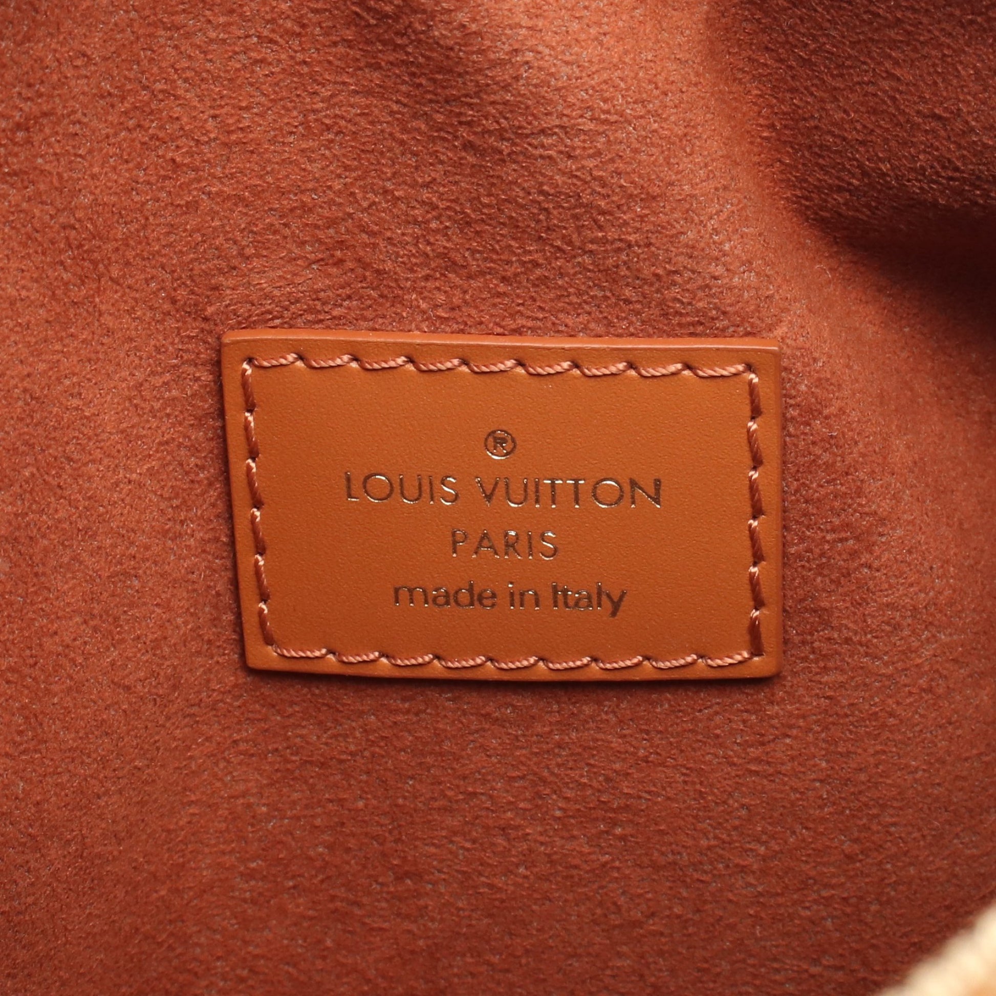 サイドトランクPM モノグラム タン ハンドバッグ レザー ブラウン 2WAY ルイヴィトン バッグ LOUIS VUITTON