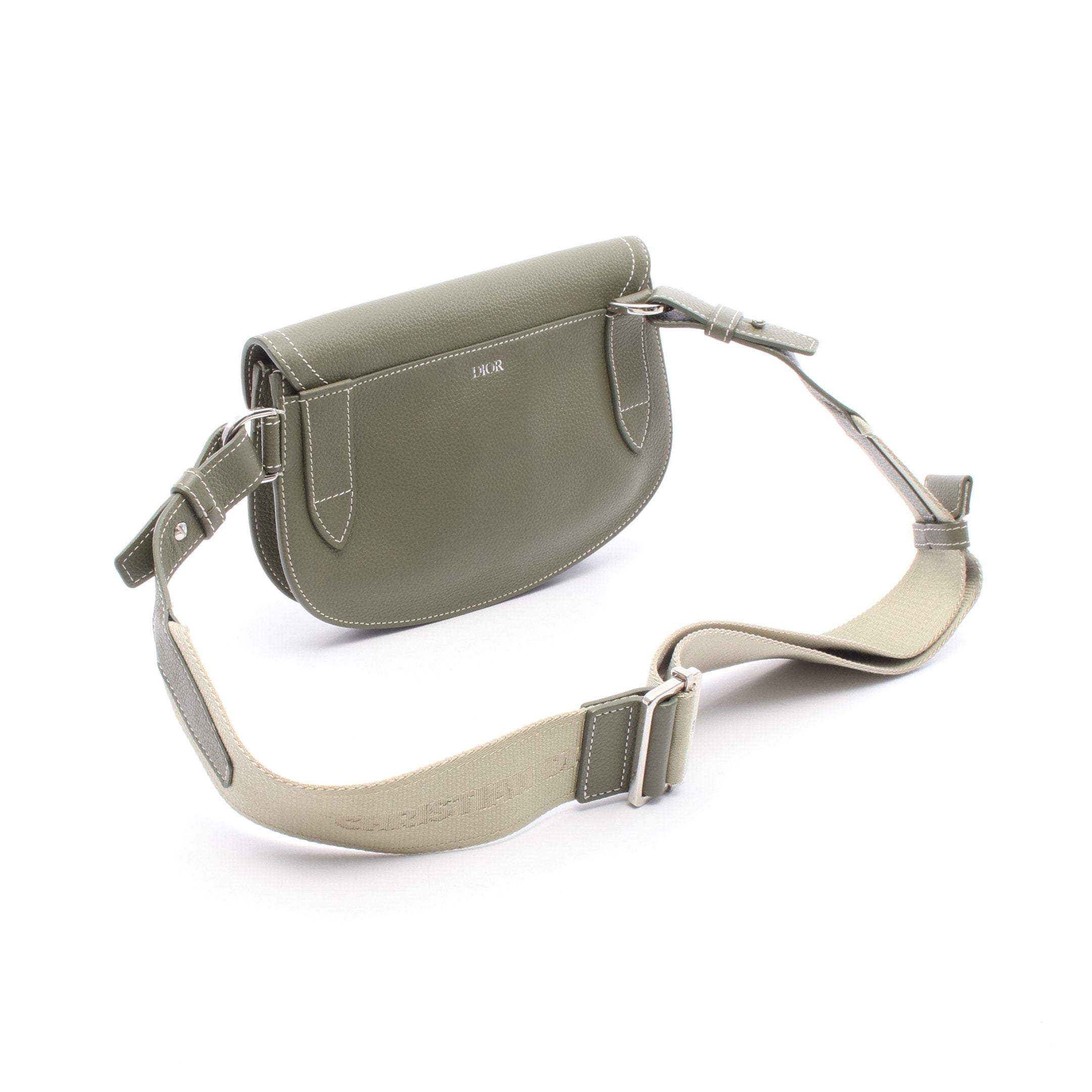 SADDLE サドル ボディバッグ ウエストバッグ レザー カーキグリーン SADDLE サドル ボディバッグ ウエストバッグ レザー カーキグリーン