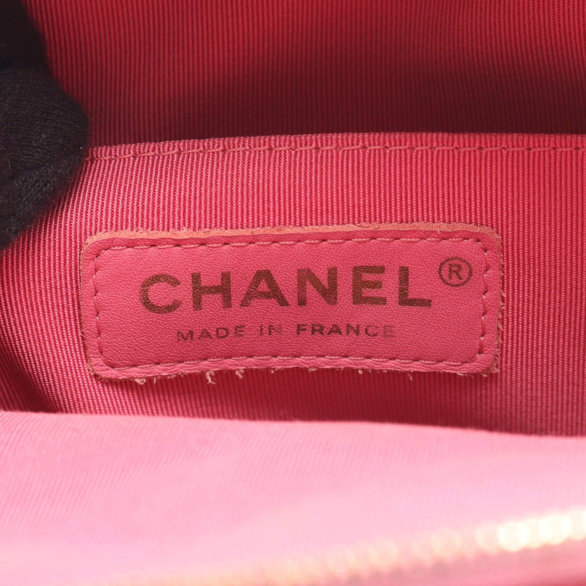 マトラッセ バックパック リュックサック キャビアスキン ピンク ゴールド金具 シャネル バッグ CHANEL