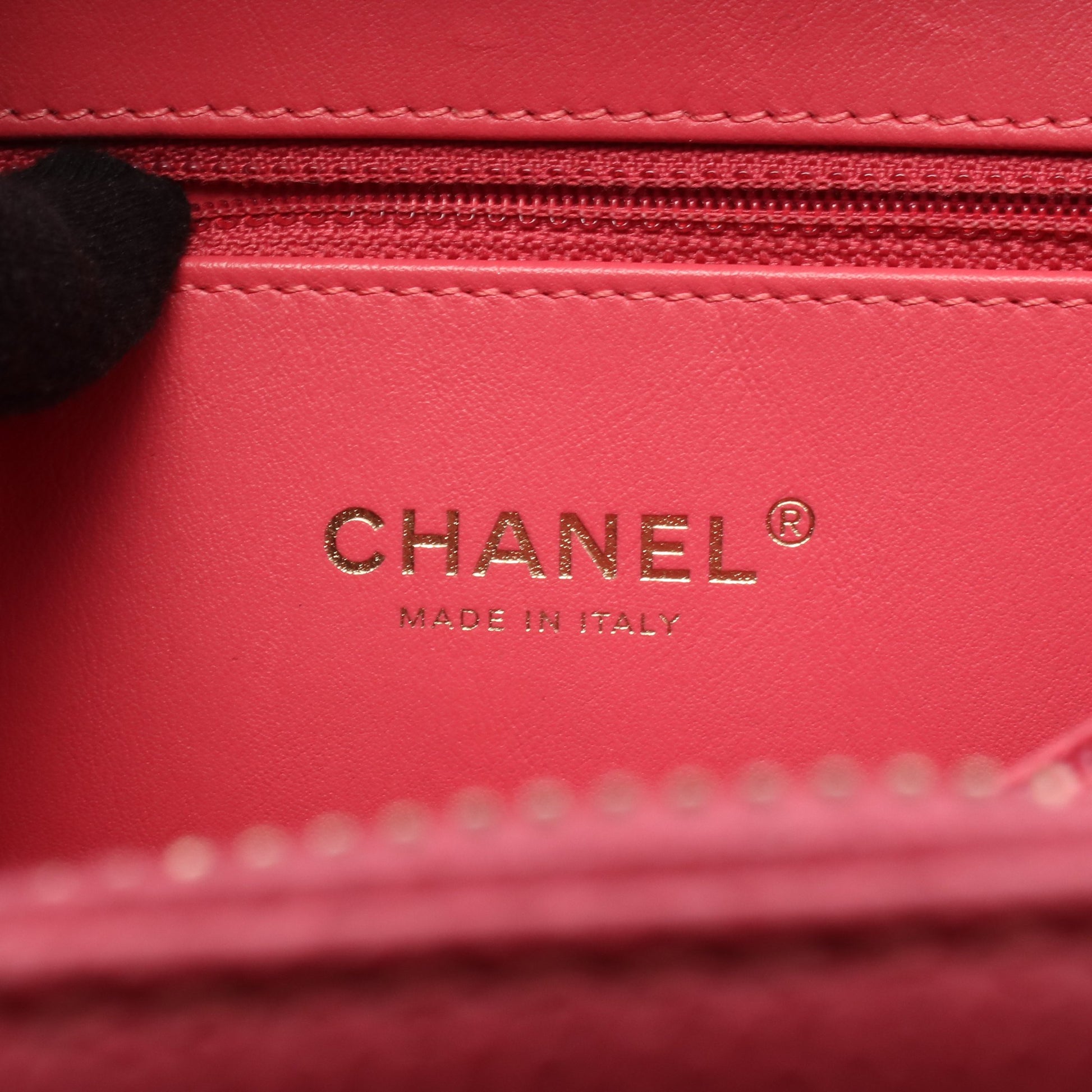 CCフィグリー バニティバッグ チェーンショルダーバッグ キャビアスキン ピンク ゴールド金具 シャネル バッグ CHANEL