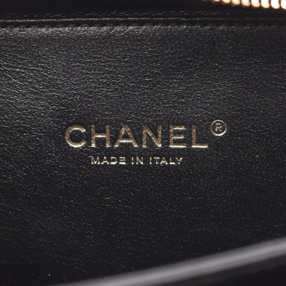 CCフィグリー バニティバッグ チェーンショルダーバッグ キャビアスキン ブラック ゴールド金具 シャネル バッグ CHANEL