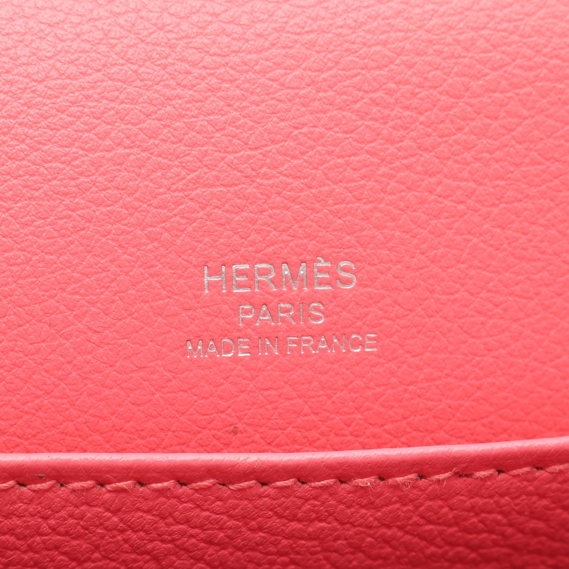 ロウリス ミニ ローズアザレ ショルダーバッグ エバーカラー ピンク シルバー金具 Y刻印 エルメス バッグ HERMES