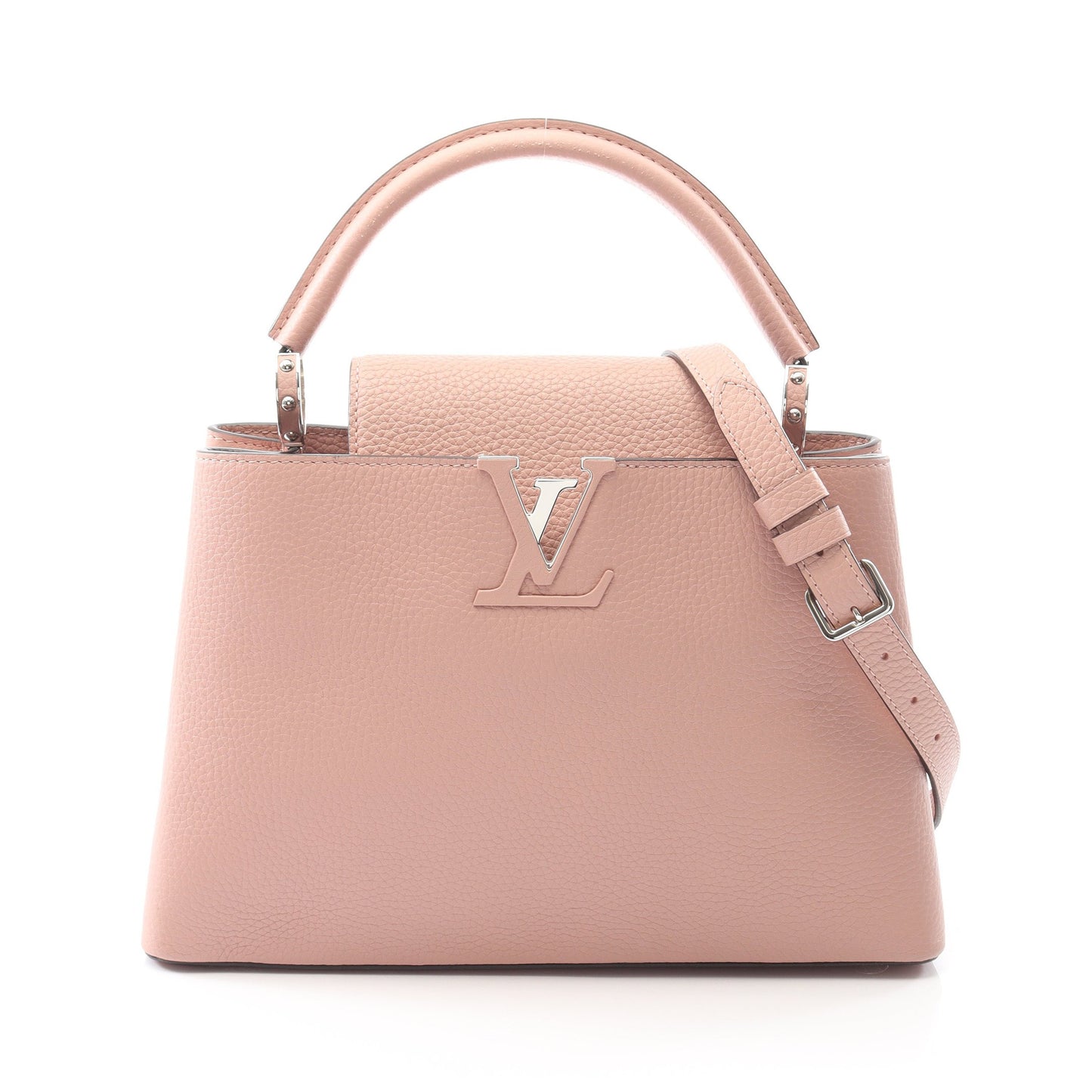 カプシーヌMM マグノリア ハンドバッグ レザー ピンクベージュ 2WAY ルイヴィトン バッグ LOUIS VUITTON