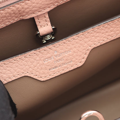 カプシーヌMM マグノリア ハンドバッグ レザー ピンクベージュ 2WAY ルイヴィトン バッグ LOUIS VUITTON