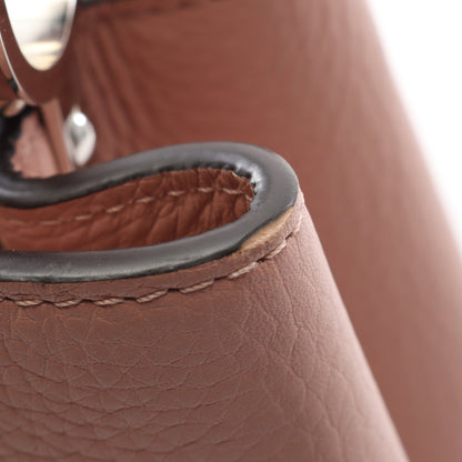 カプシーヌMM マグノリア ハンドバッグ レザー ピンクベージュ 2WAY ルイヴィトン バッグ LOUIS VUITTON