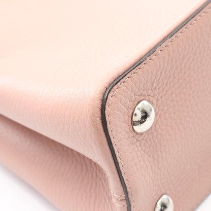 カプシーヌMM マグノリア ハンドバッグ レザー ピンクベージュ 2WAY ルイヴィトン バッグ LOUIS VUITTON